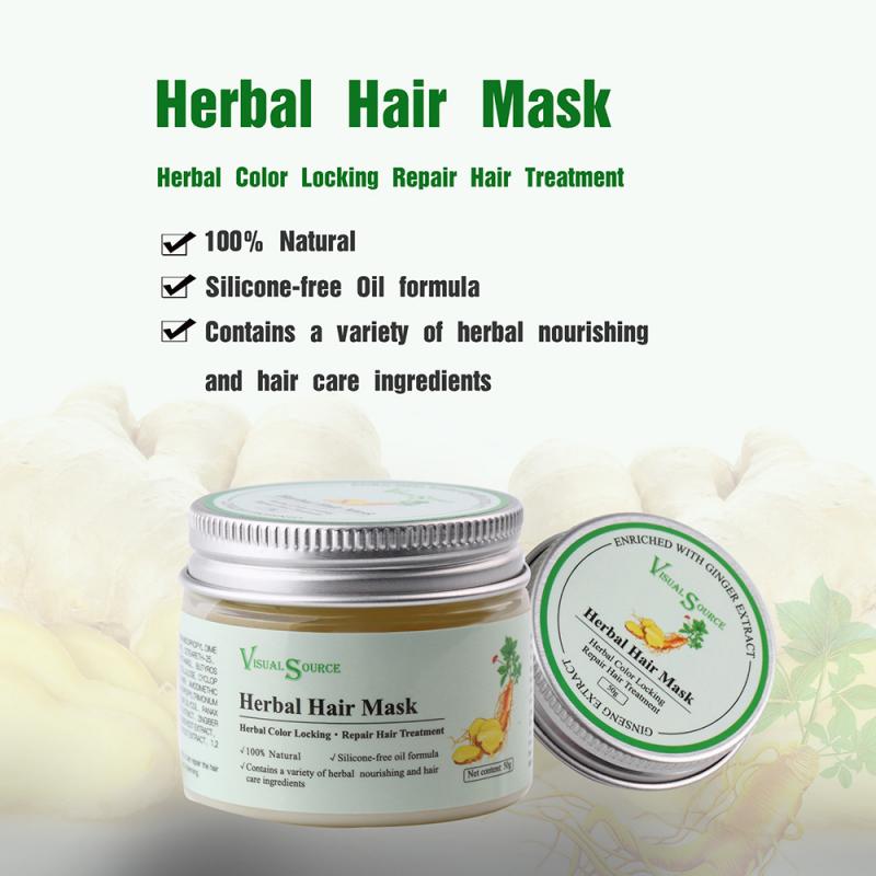 Herbal Hair Mask for Nourishing and Repairing Hair