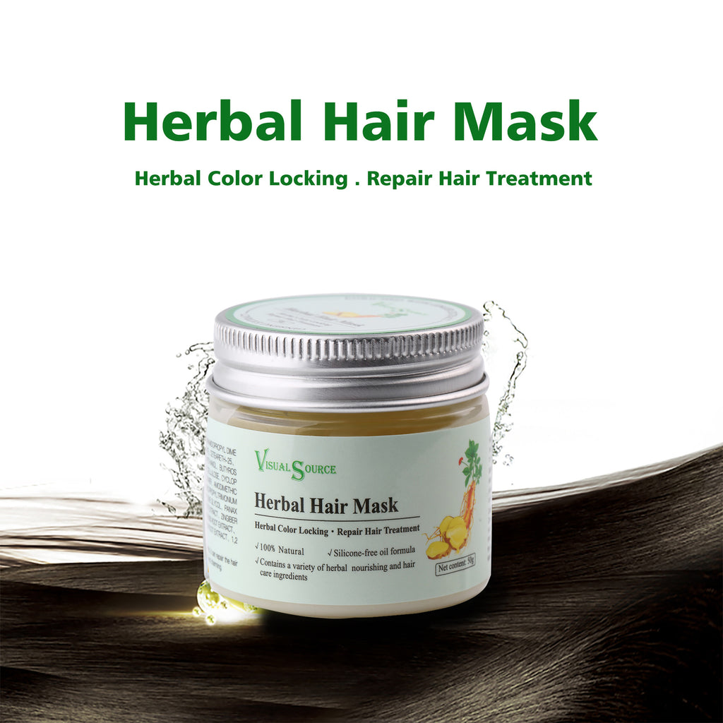 Herbal Hair Mask for Nourishing and Repairing Hair