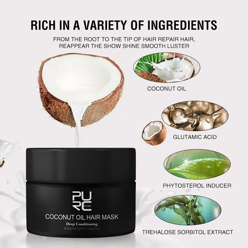 Cocunut Silky Smooth Anti-Frizz Hair Treatment