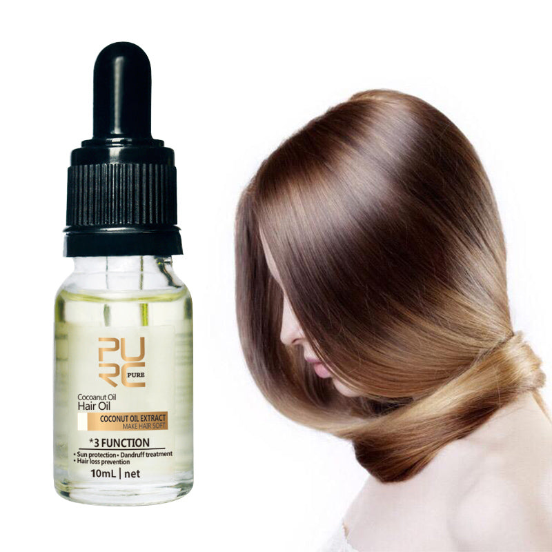 Coconut Oil for Hair Loss & Dandruff Treatment