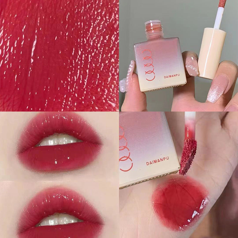 DAIMANPU Small Ice Cube Jelly Lip Lacquer Lip Gloss