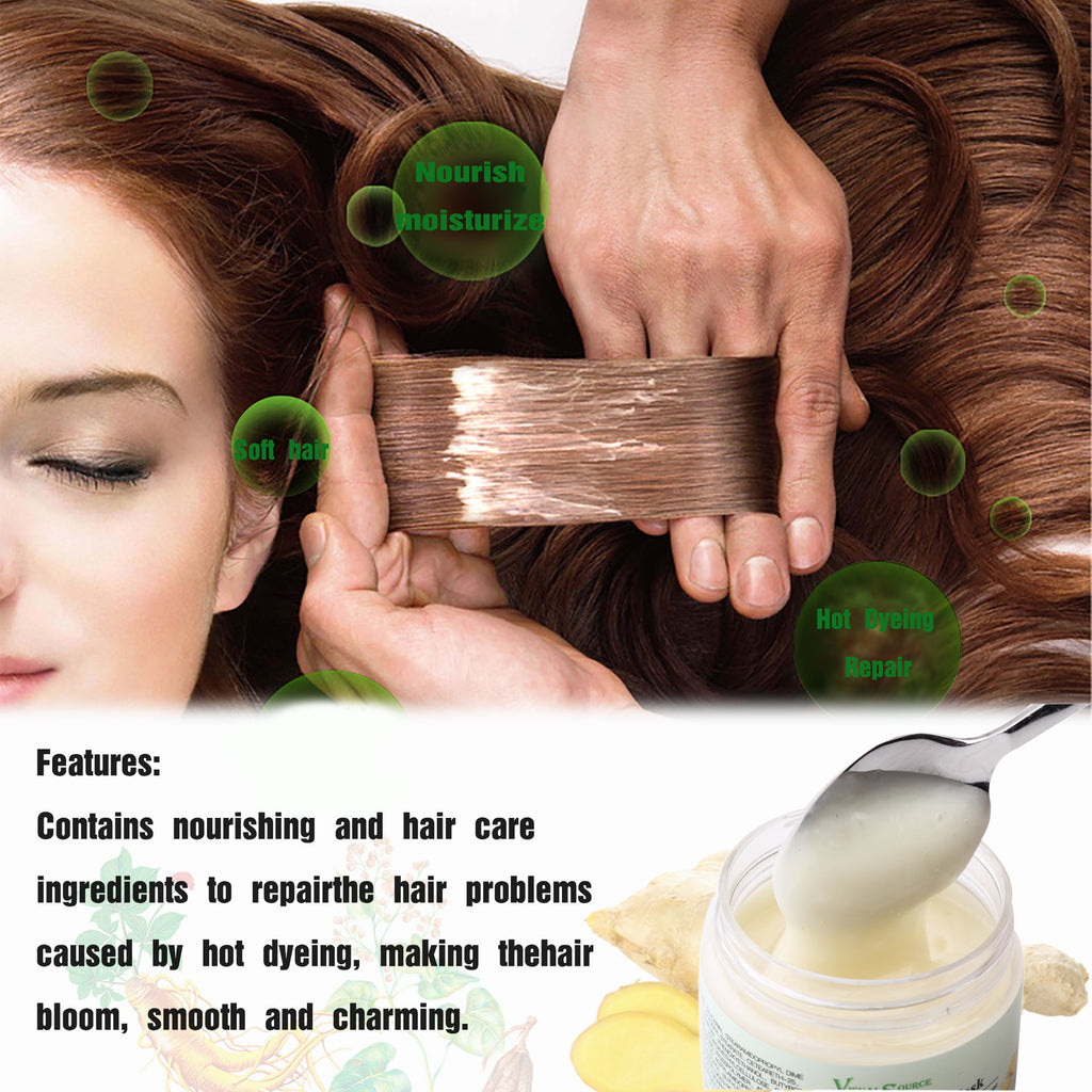 Herbal Hair Mask for Nourishing and Repairing Hair